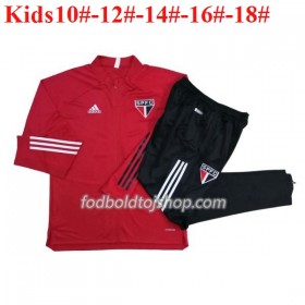 São Paulo 2020-2021 Børn Træningsjakke Dragt M001